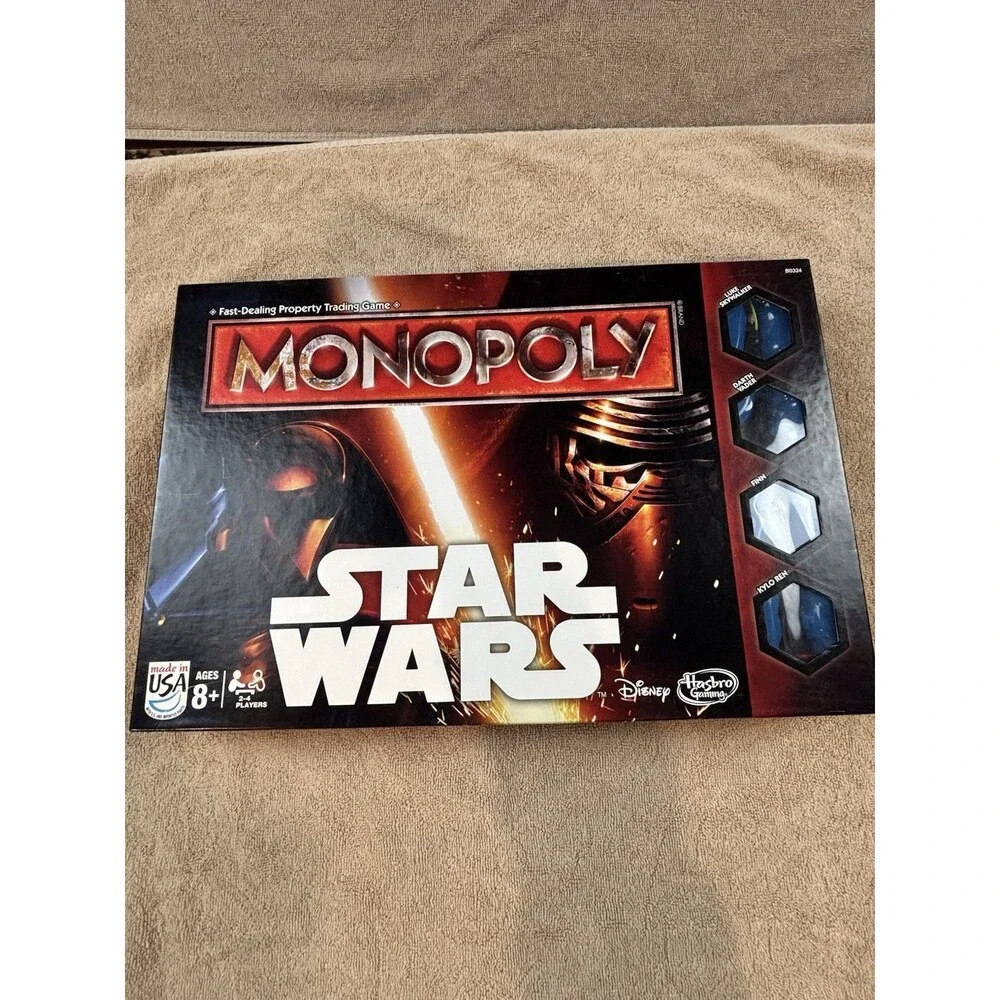 Monopoly Star Wars Edition (Hasbro 2015) – Great Condition!!!